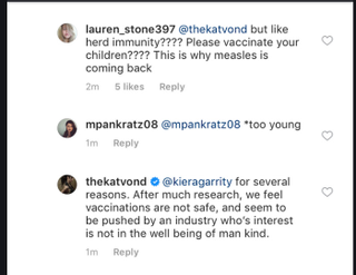 Illustration for article titled Kat Von D Comes Out as Anti-Vaccine, Which Is Really a Fucking BummerÂ